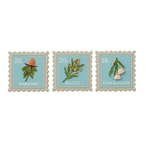 Daphne Set 3 Resin Magnets