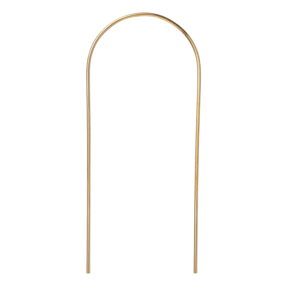 Ivy Muse Brass Plant Stake - Arch
