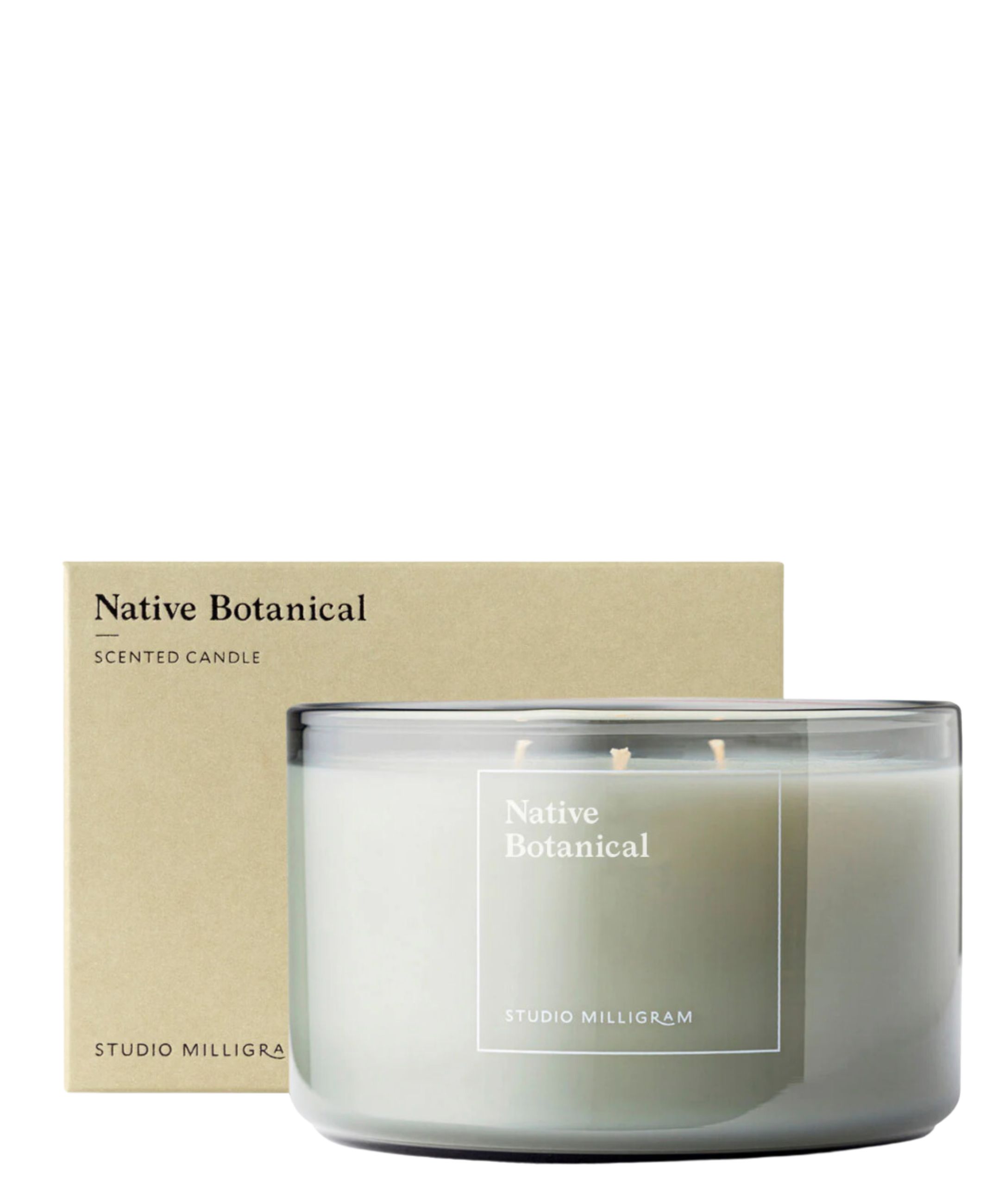 Scented 3 Wick Candle - Native Botanical