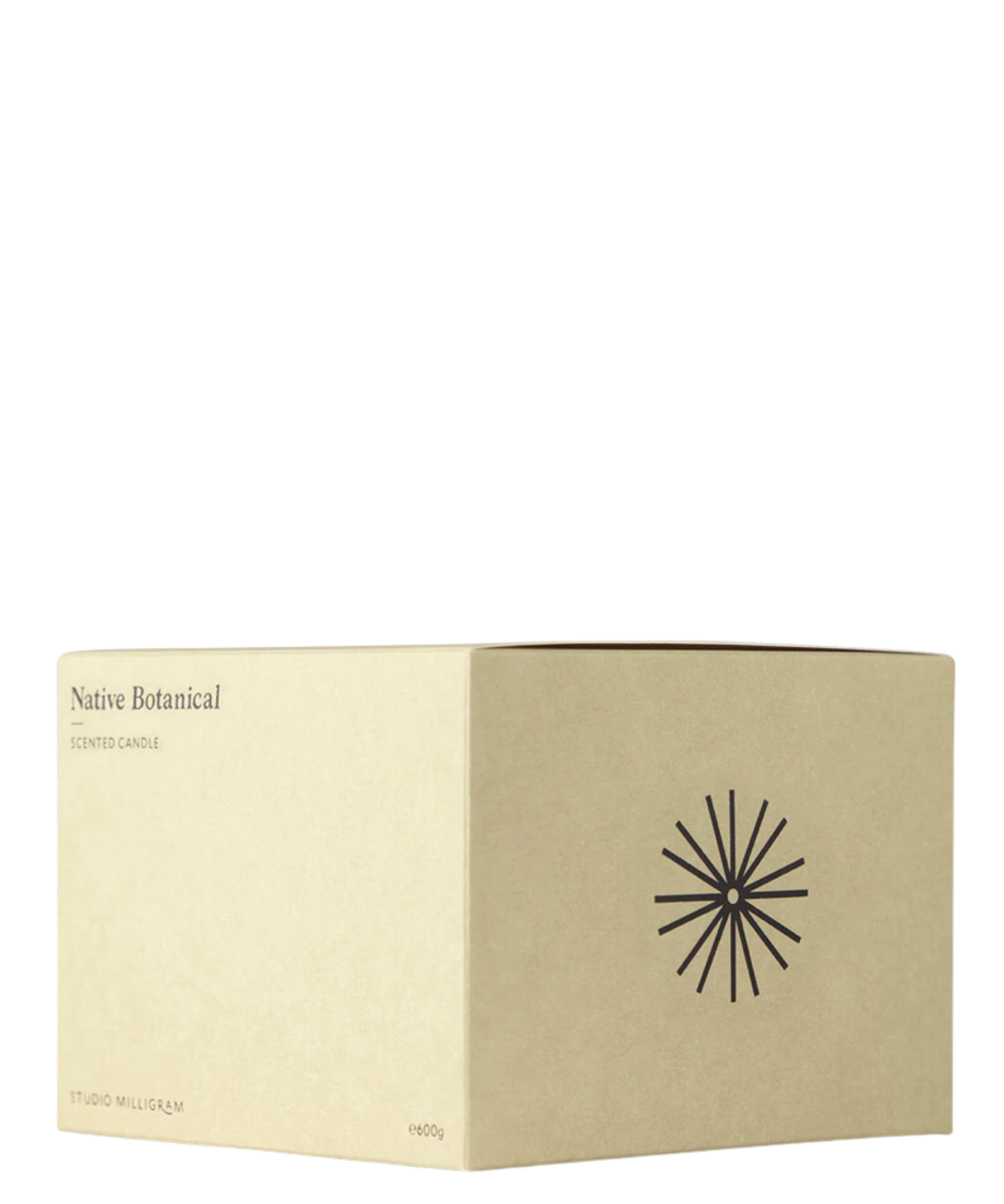 Scented 3 Wick Candle - Native Botanical