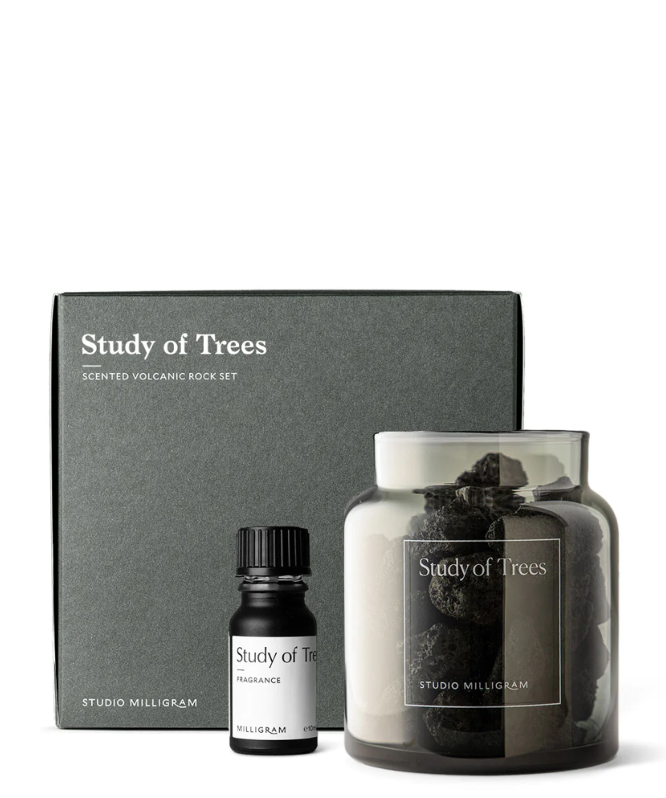 Scented Volcanic Rock Set - Study of Trees