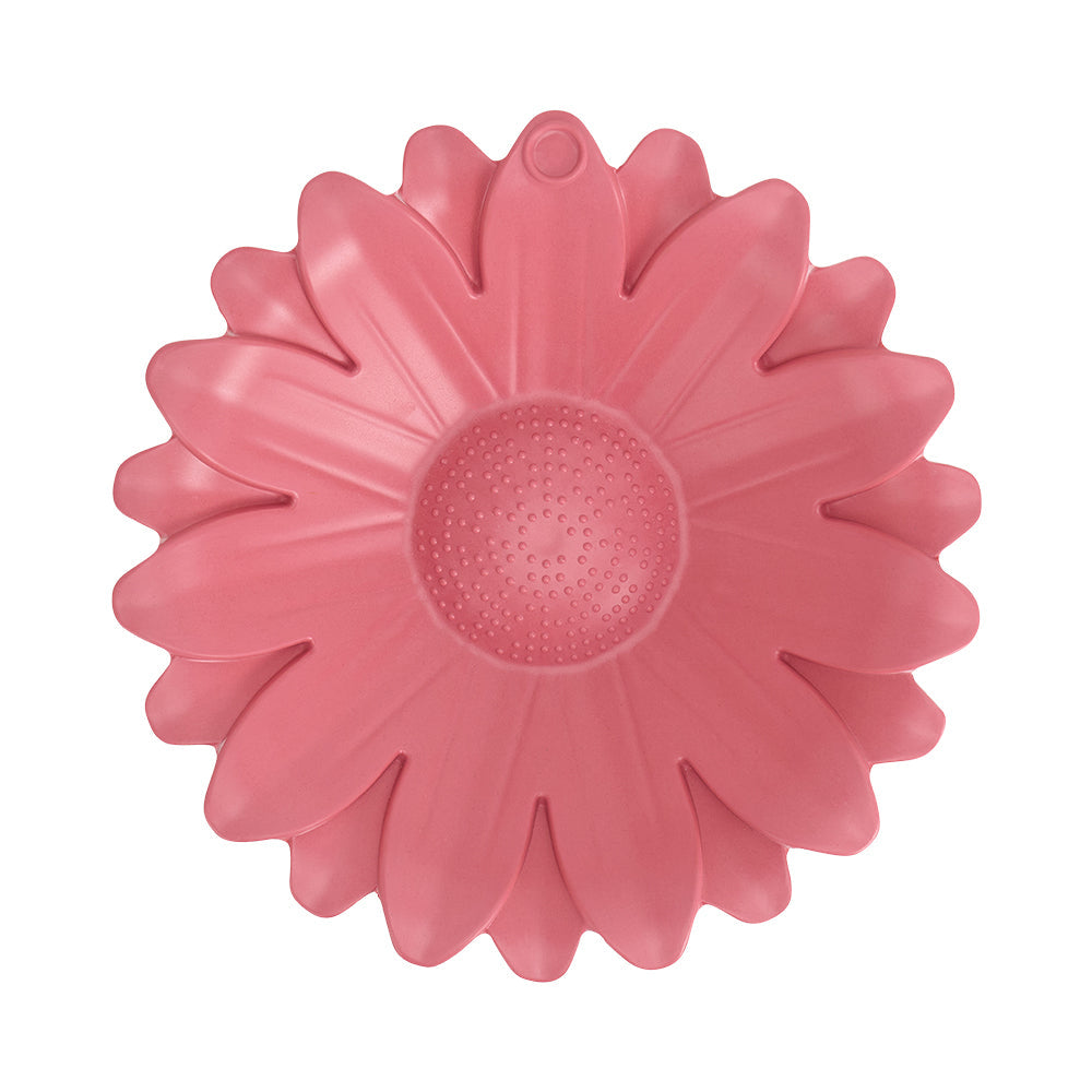 Bird Bath Bamboo Sunflower Pink