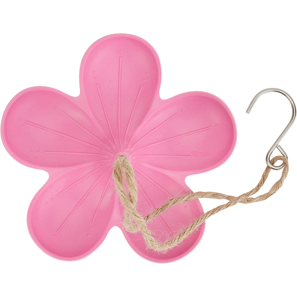 Bird Feeder - Bamboo Pink 16CM