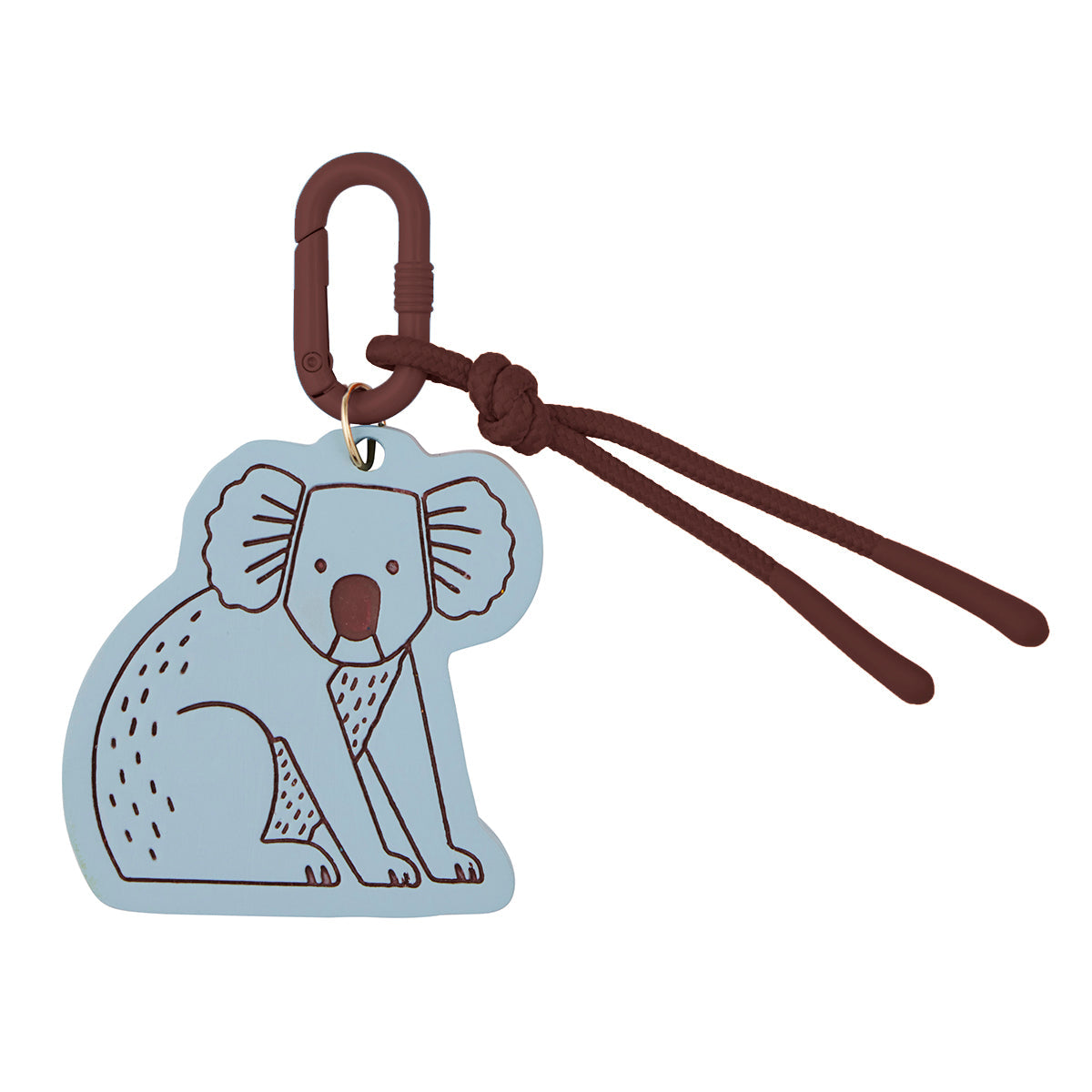 Blinky Key Ring Blue Russet