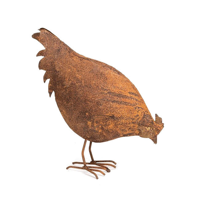 Chicken Feeding Rust Rust LARGE