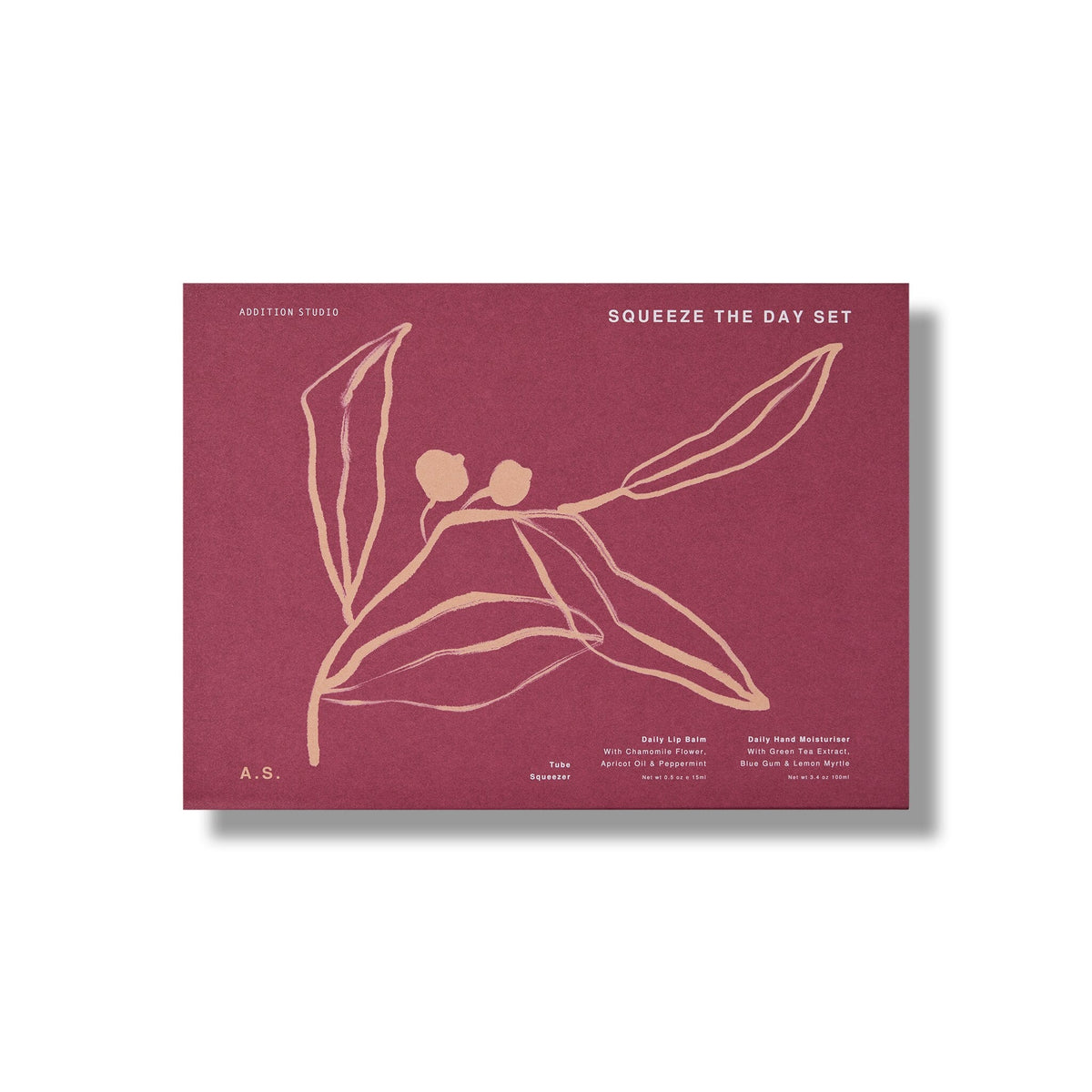 Gift Set Squeeze the Day Burgundy