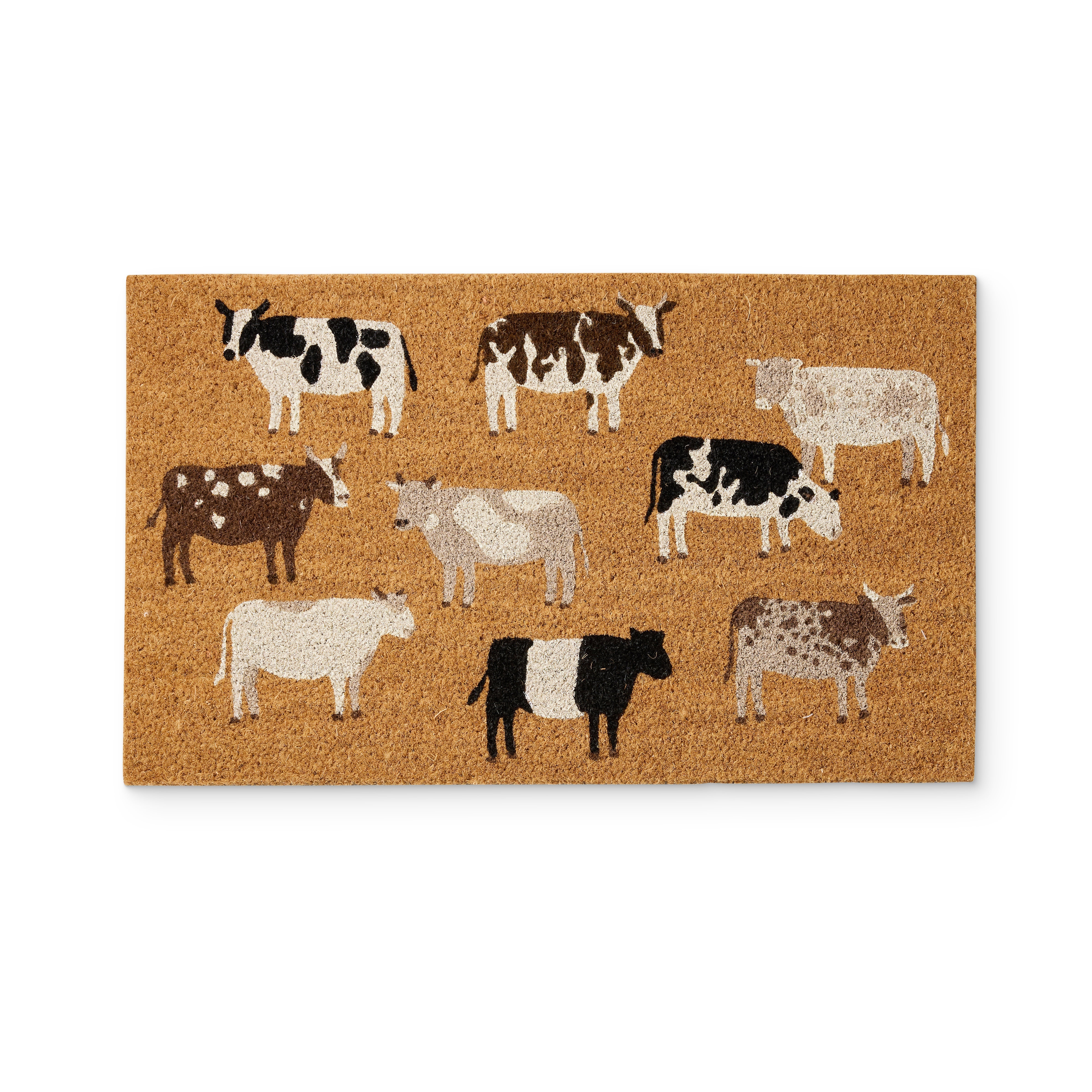 Herd of Cows Doormat 45X75