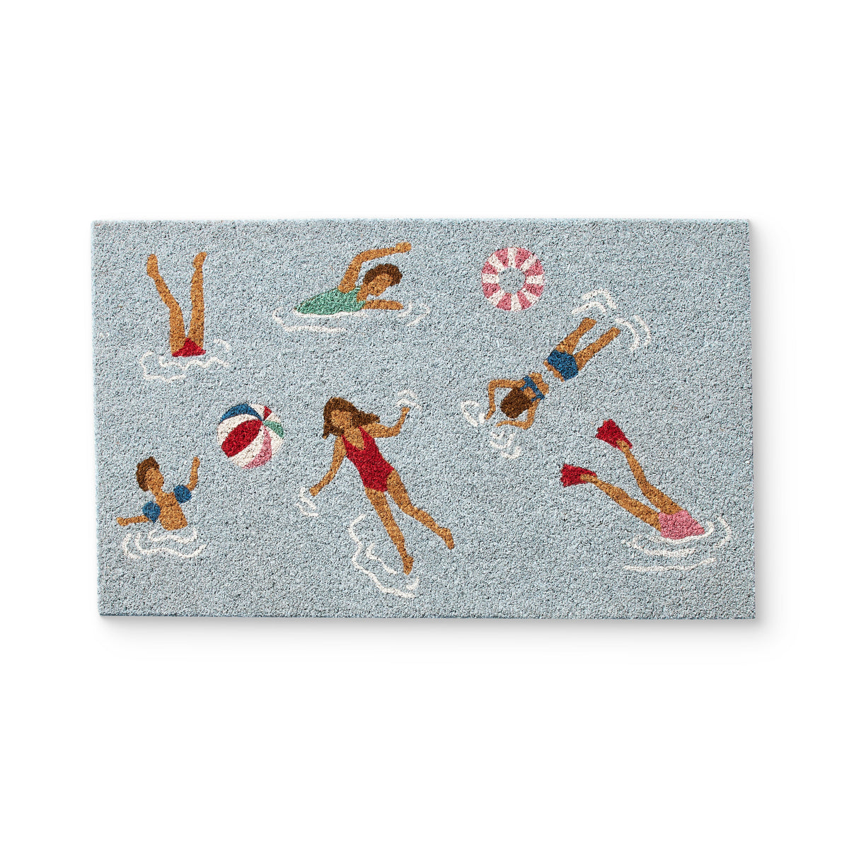 Ocean Swimmers Doormat 45X75