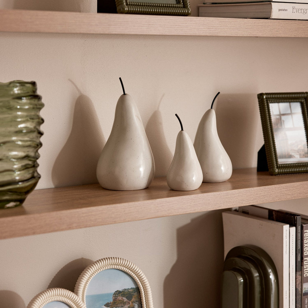 Pear Off White 8X14CM