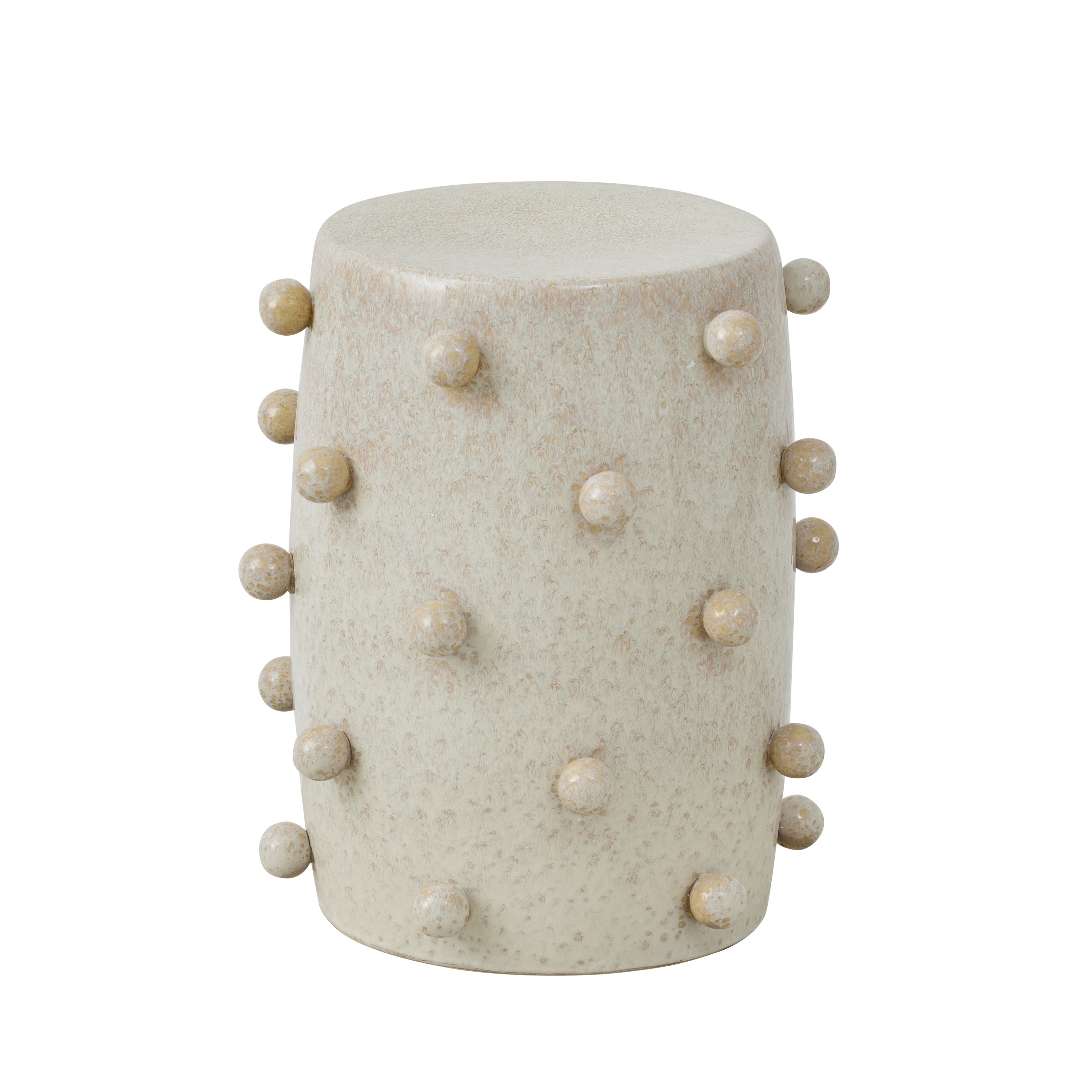 Pip Ceramic Stool Ivory