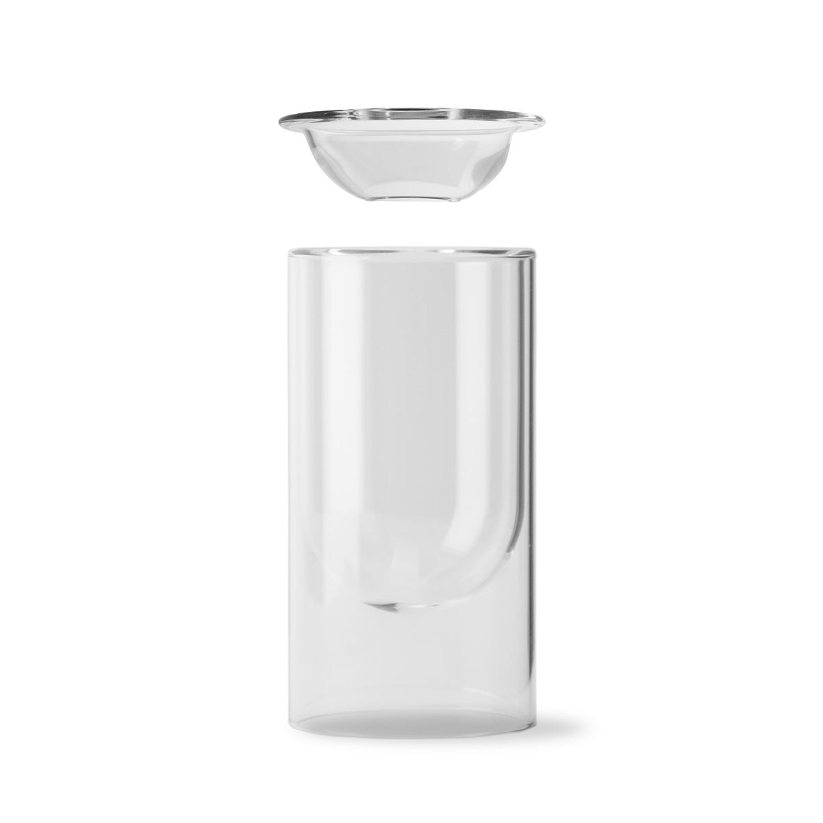 Propagation Vase - Set of Two Clear SMALL