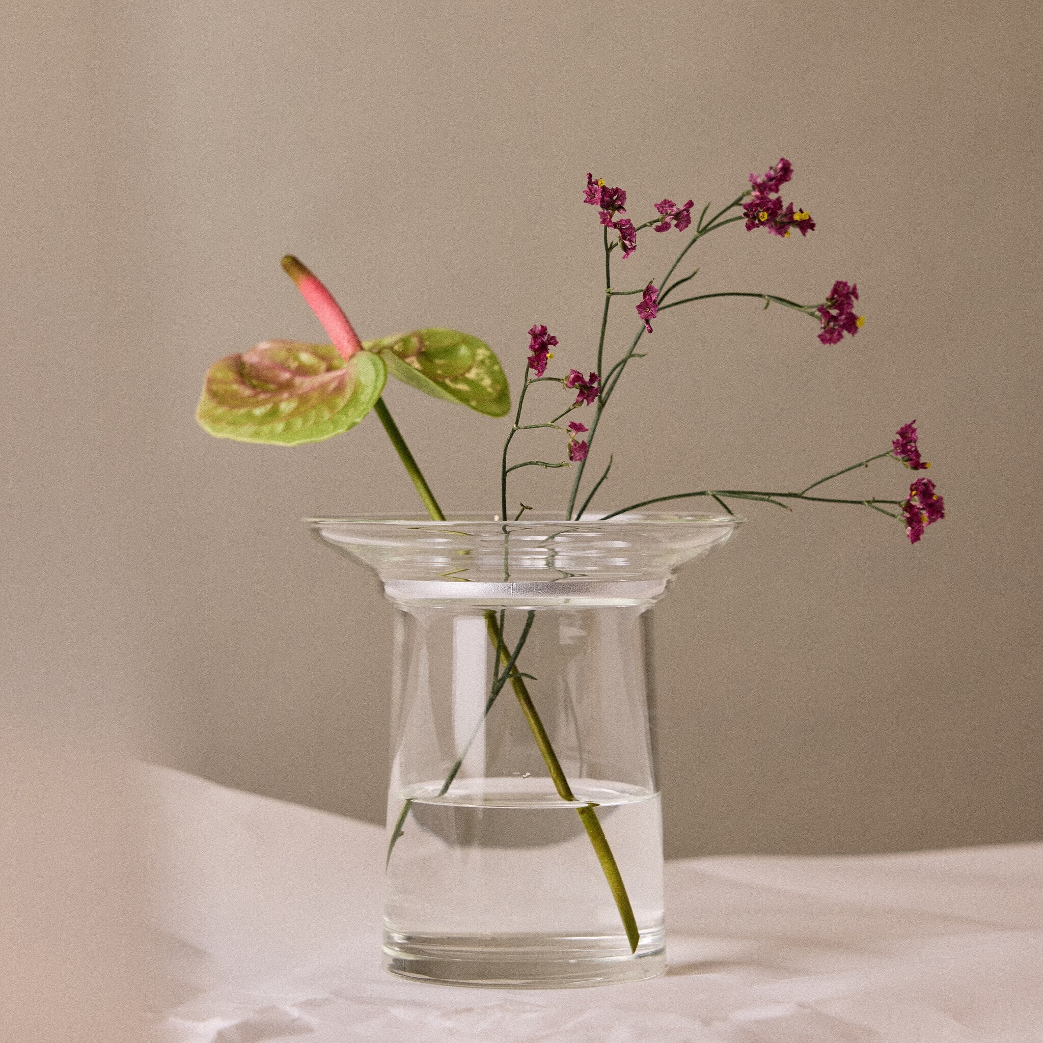 Studio Milligram Ikebana Vase Clear MEDIUM