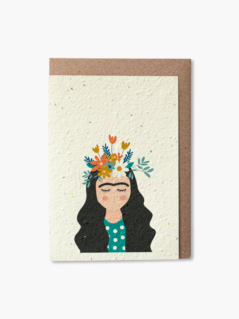 Plantable Card - Frida