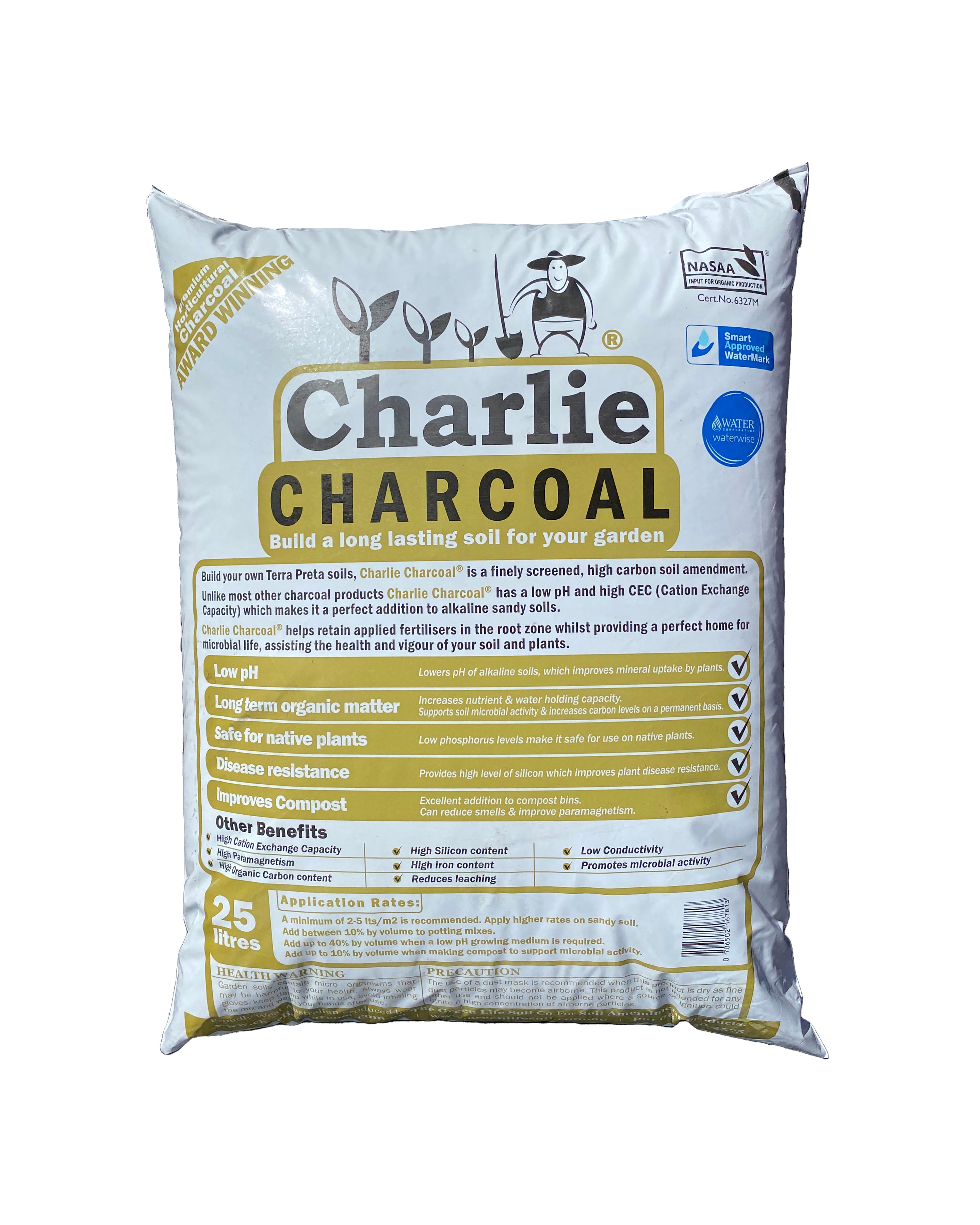 Organic Charlie Charcoal