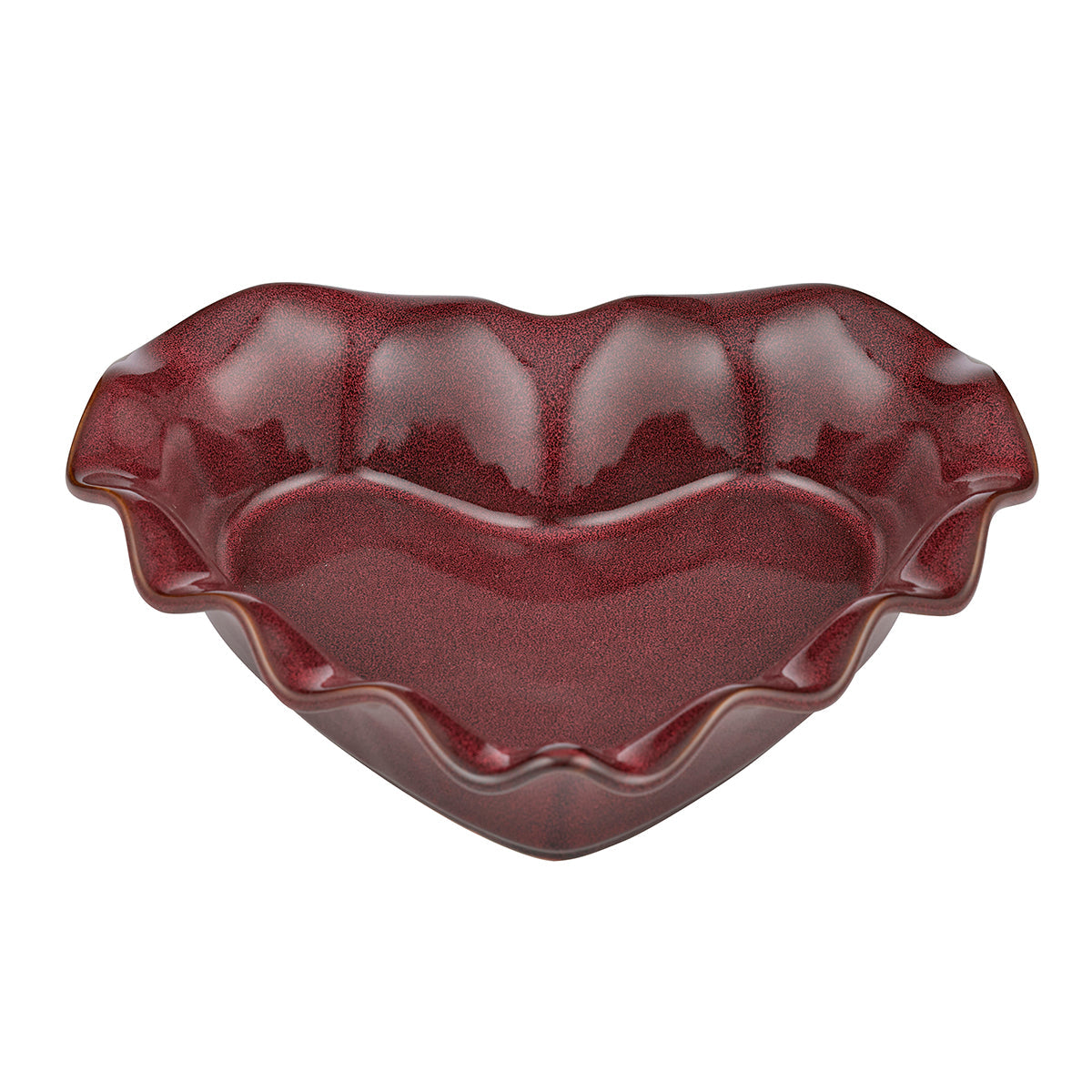 Amore Ceramic Baker Burgundy