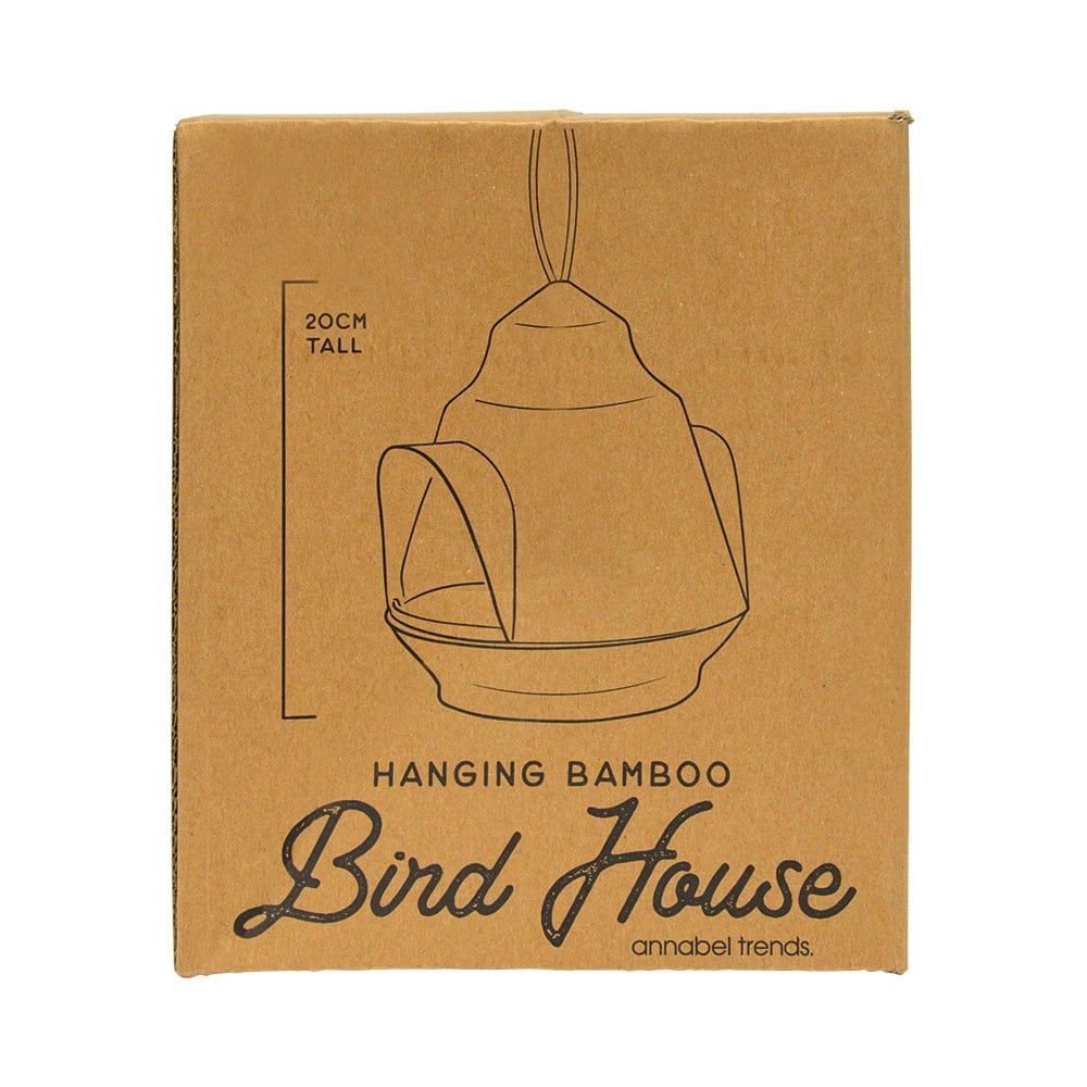 Bird House Bamboo Green