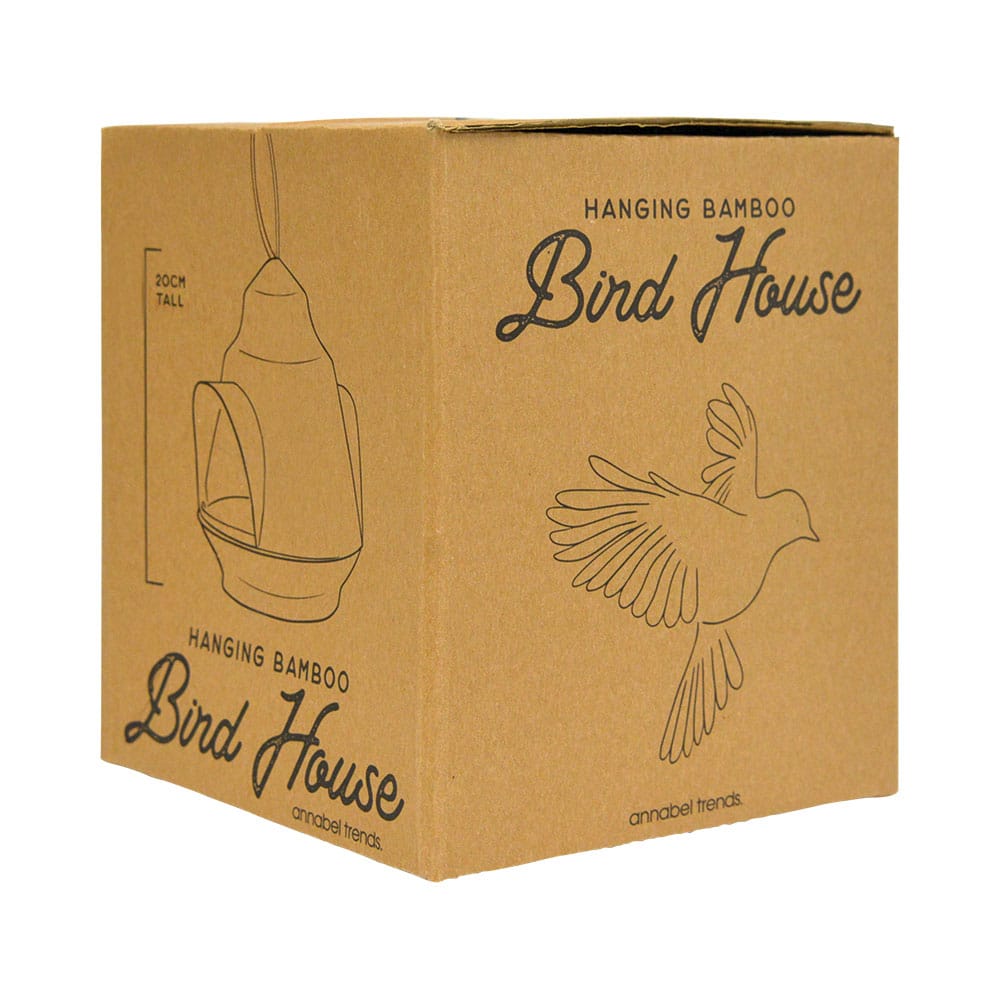 Bird House Bamboo Green