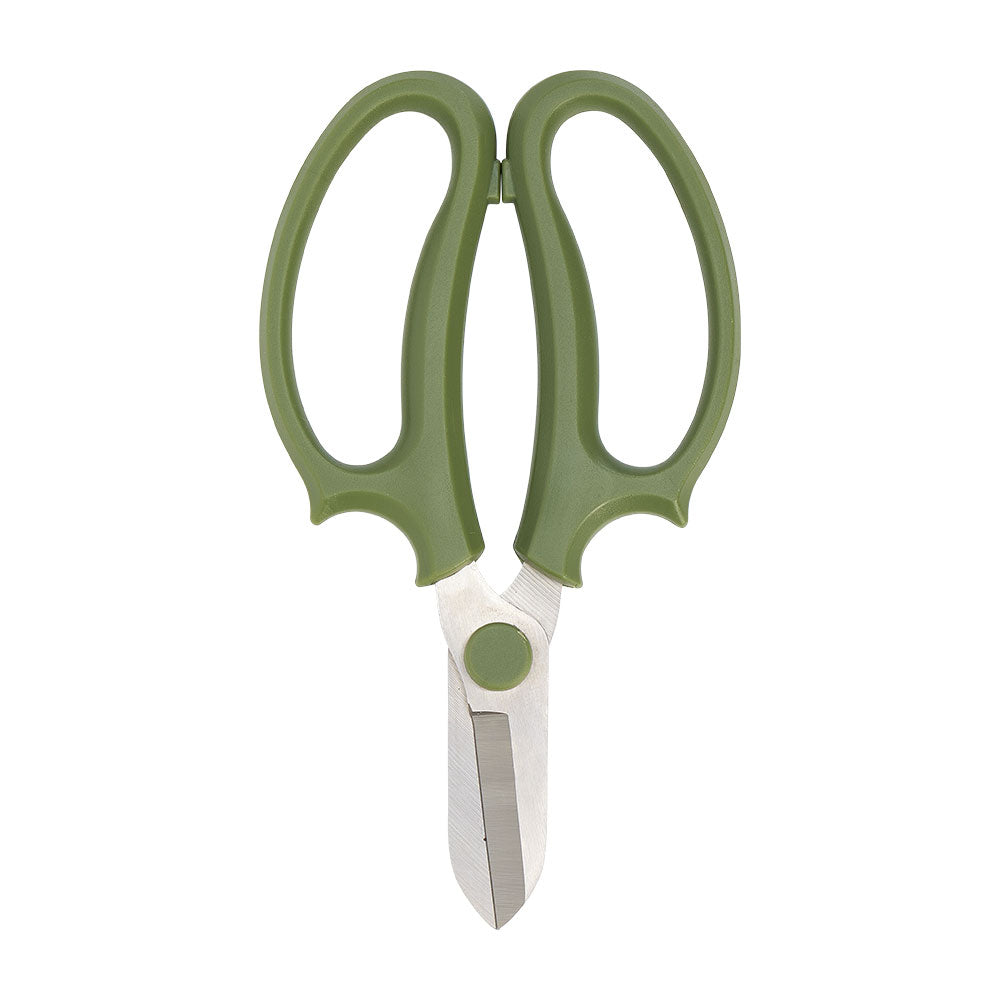 Flower Scissors Olive