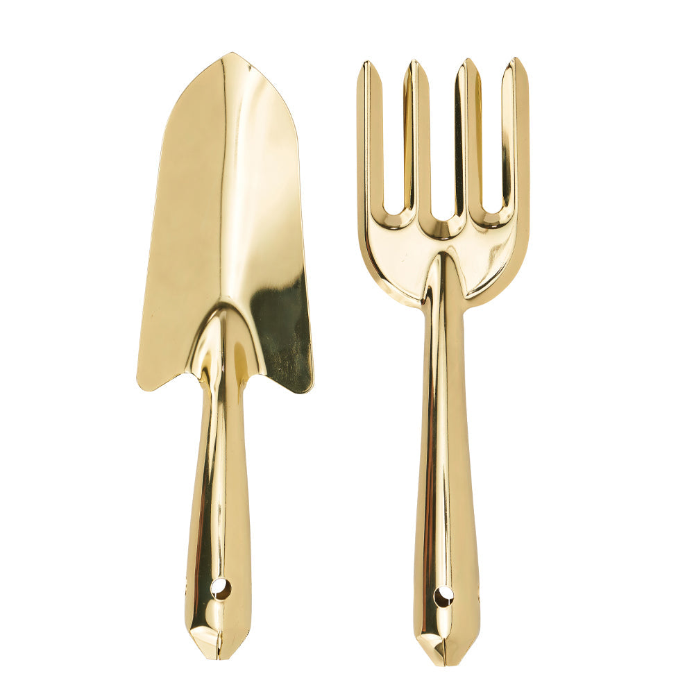 Garden Tools - Set 2 Gold