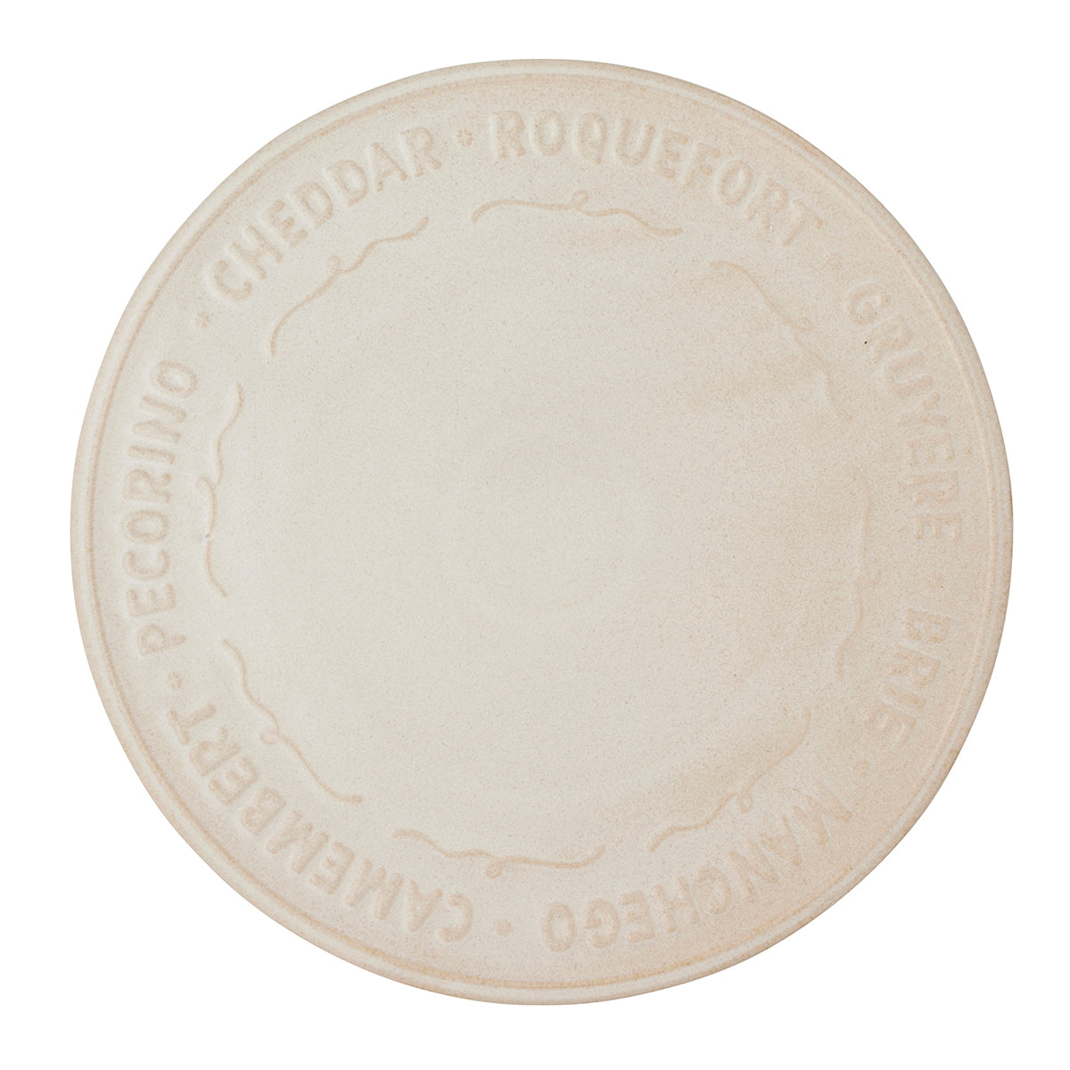 Loire Ceramic Cheese Platter Natural 36CM