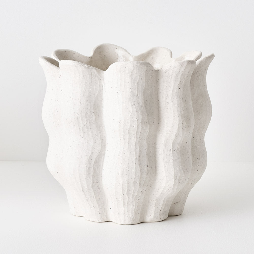 Olivia Pot White LARGE