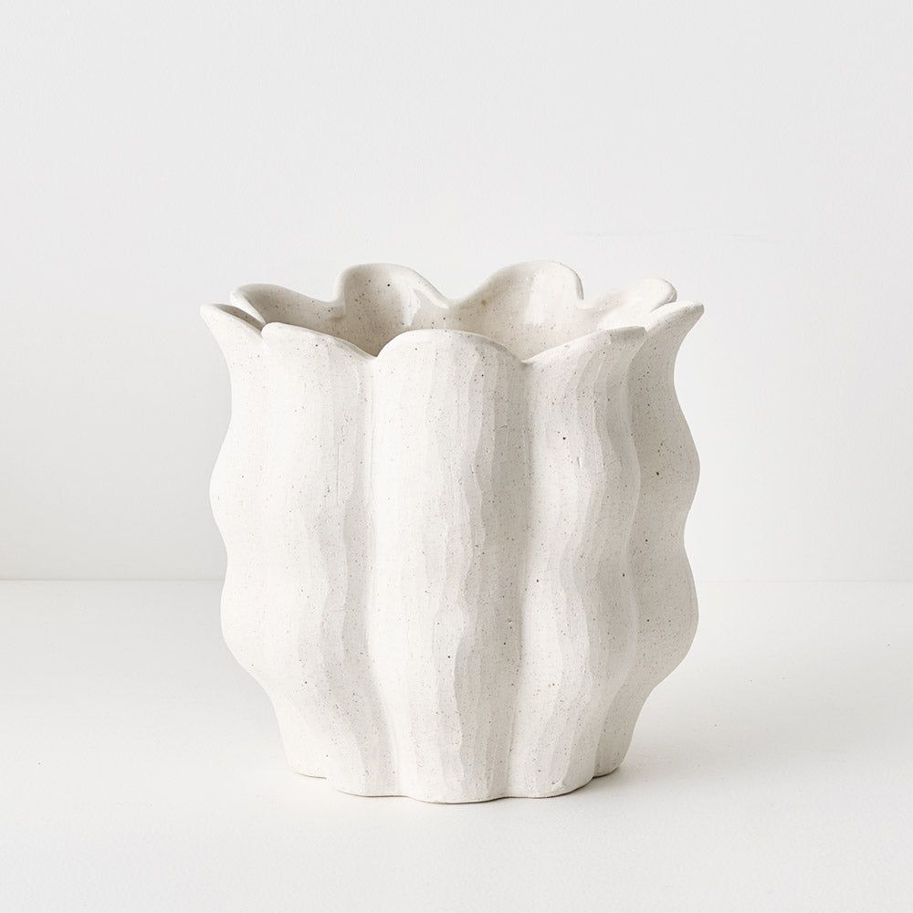 Olivia Pot White SMALL