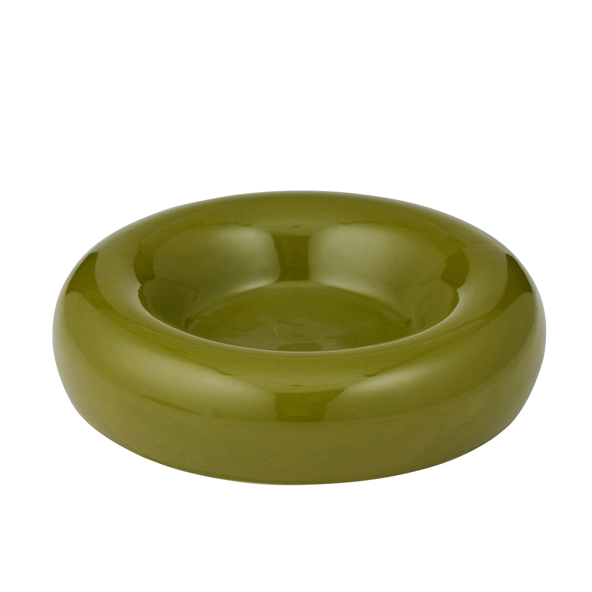 Orb Ceramic Bowl Olive 24X5.5CM