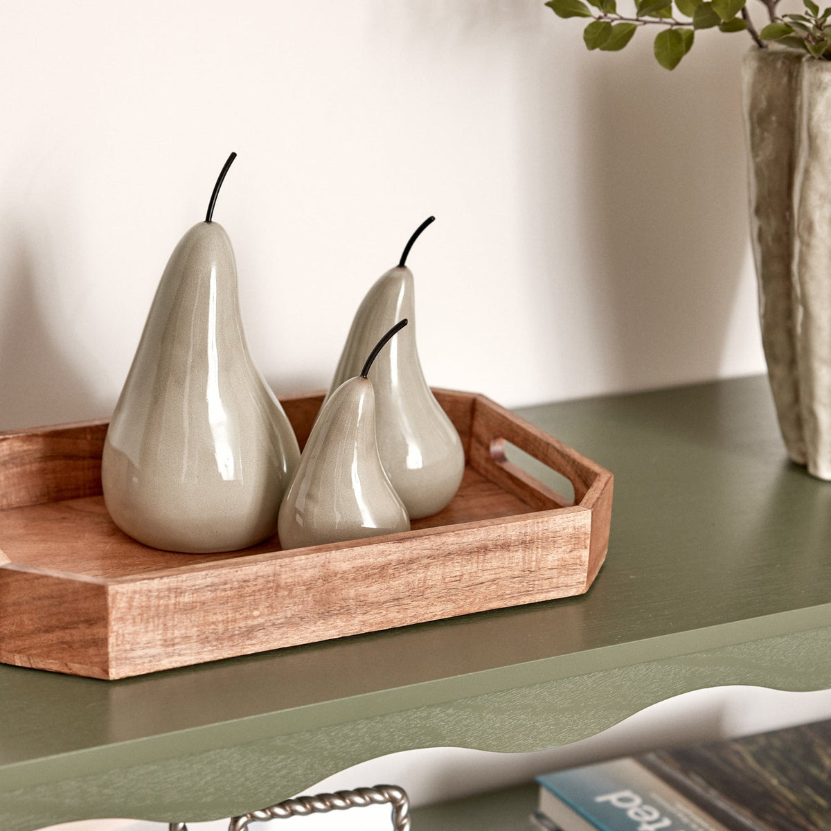 Pear Mineral Green 12X22CM