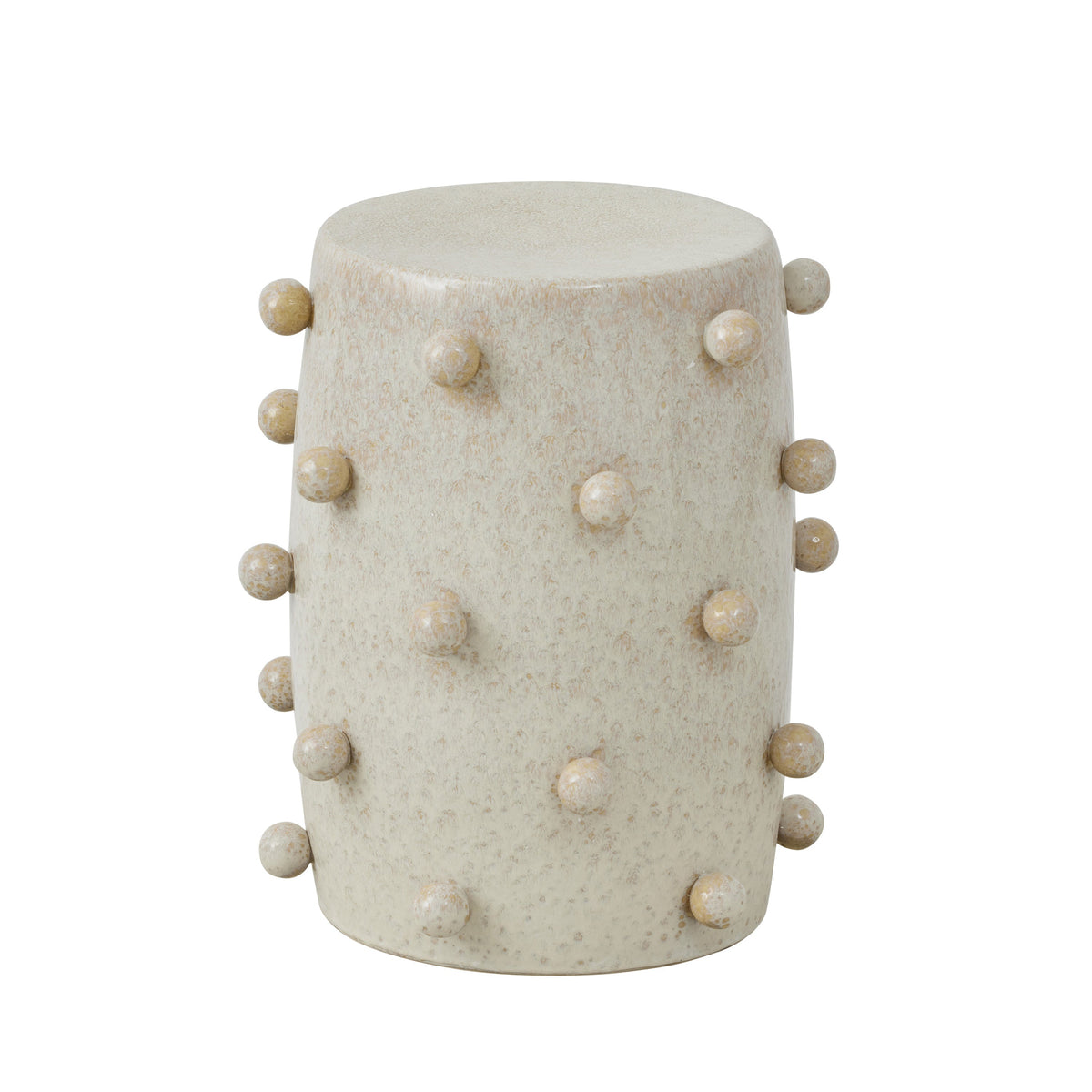Pip Ceramic Stool Ivory