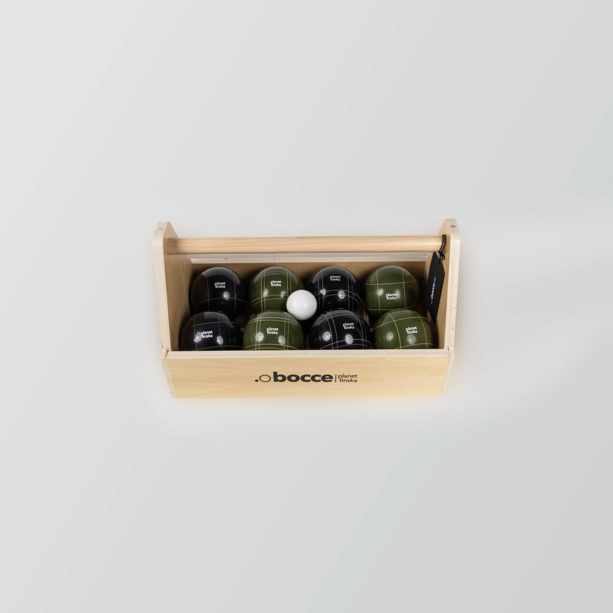 Premium Bocce in Toolbox Charcoal Black Moss Green