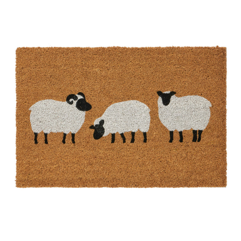 Sheepish Doormat - PVC Backed Coir