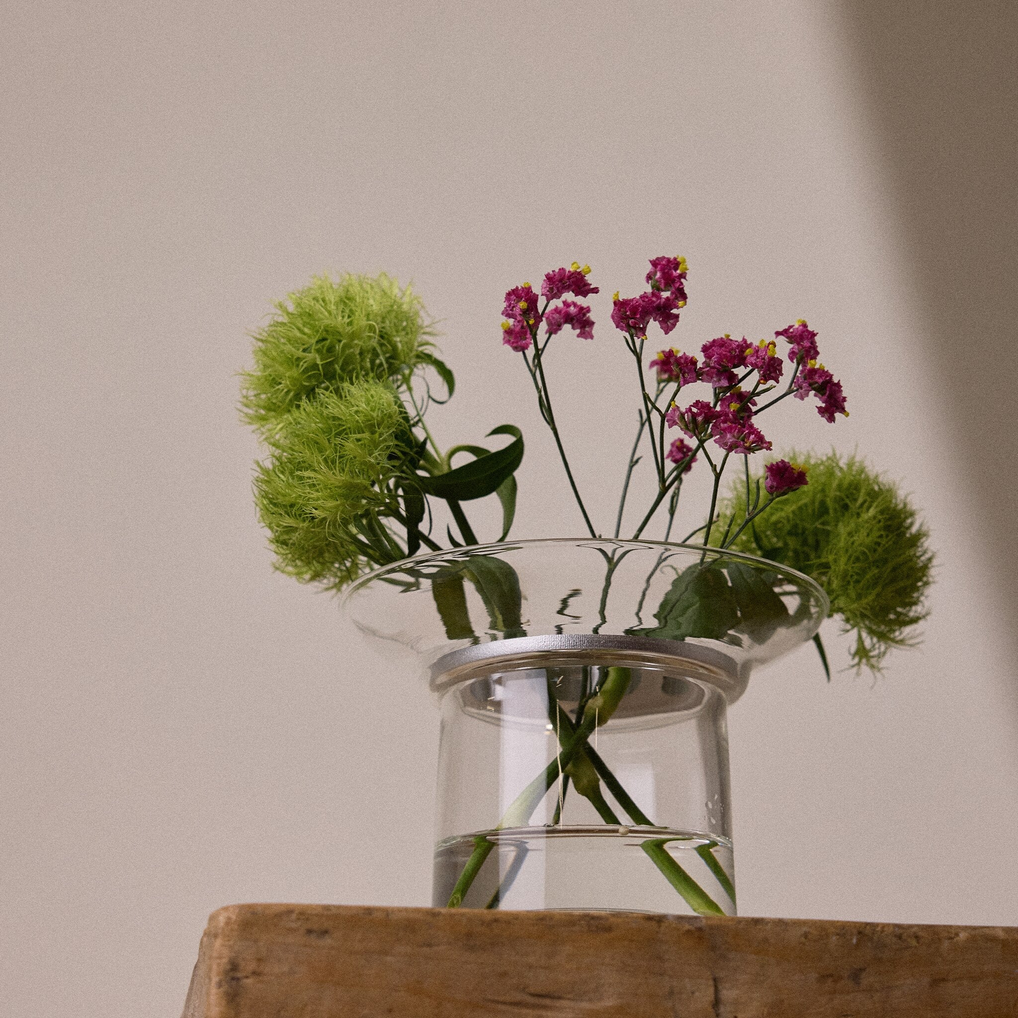 Studio Milligram Ikebana Vase Clear SMALL