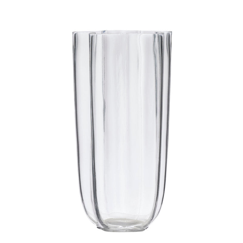 Miranda Glass Vase Clear 15 x 31cm