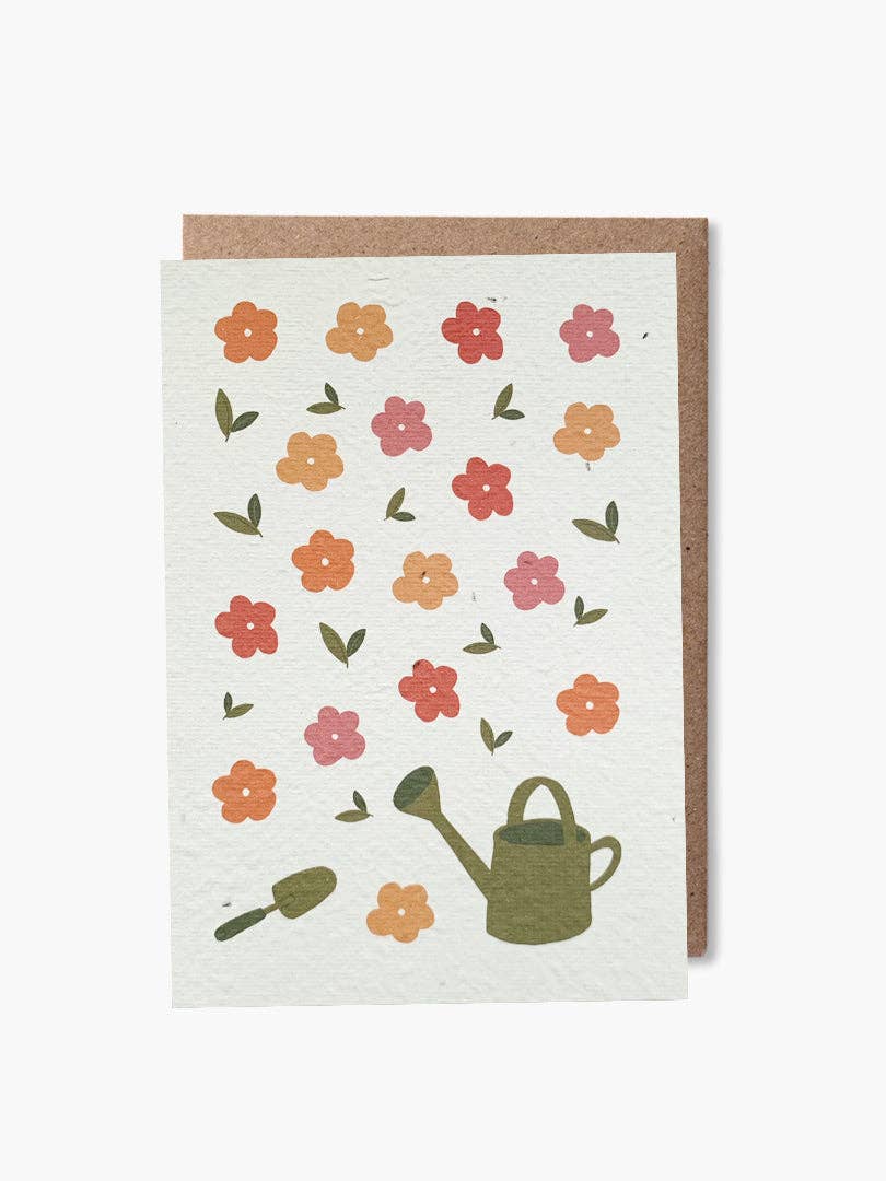 Garden plantable card by Paper and Bloom
