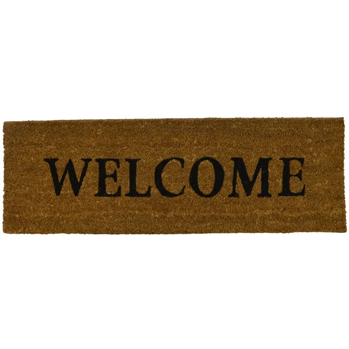 Welcome Doormat - PVC Backed Coir