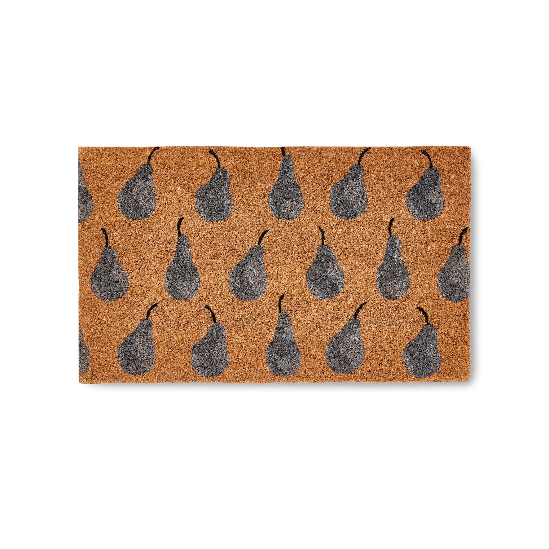 Pears Charcoal Doormat