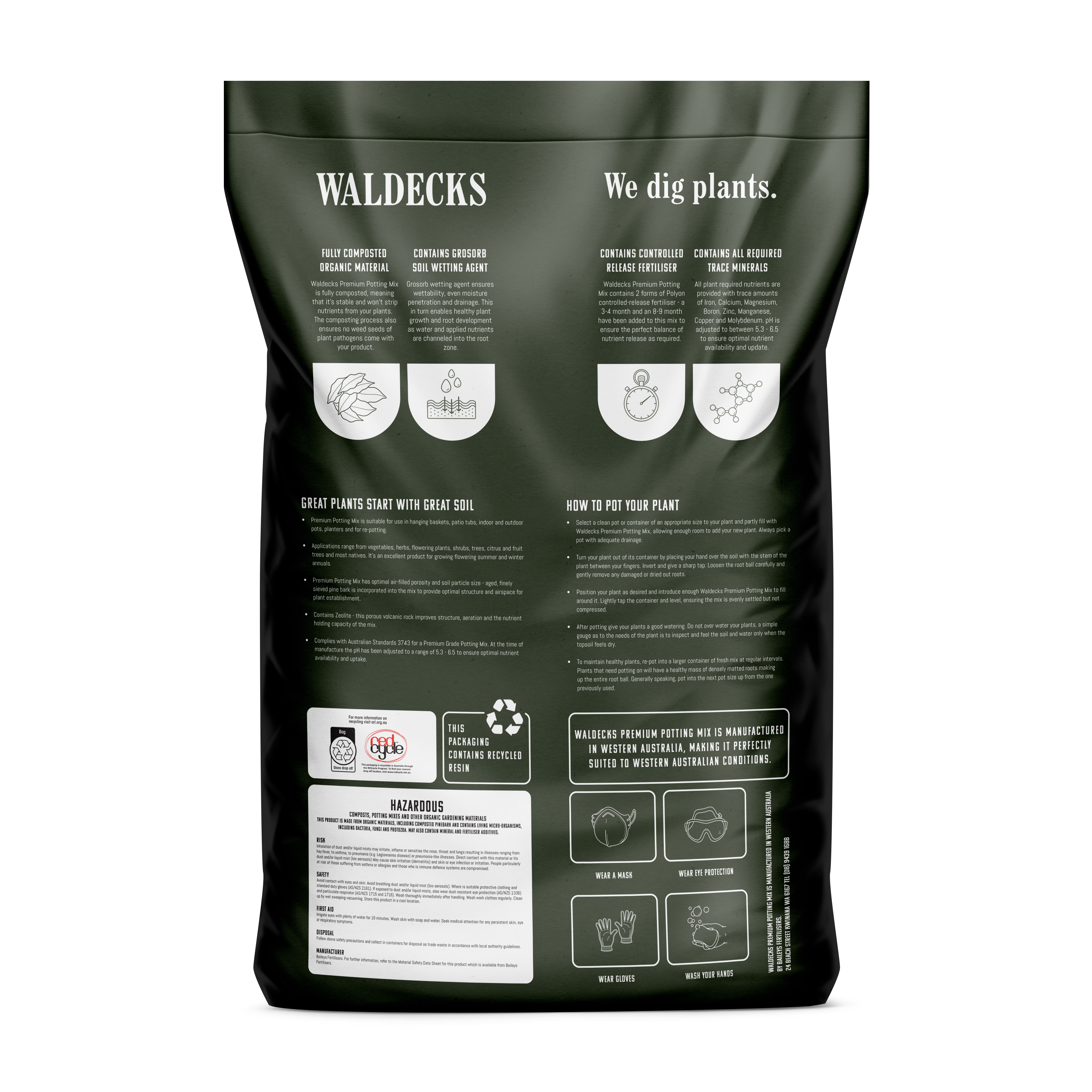 Waldecks Premium Potting Mix