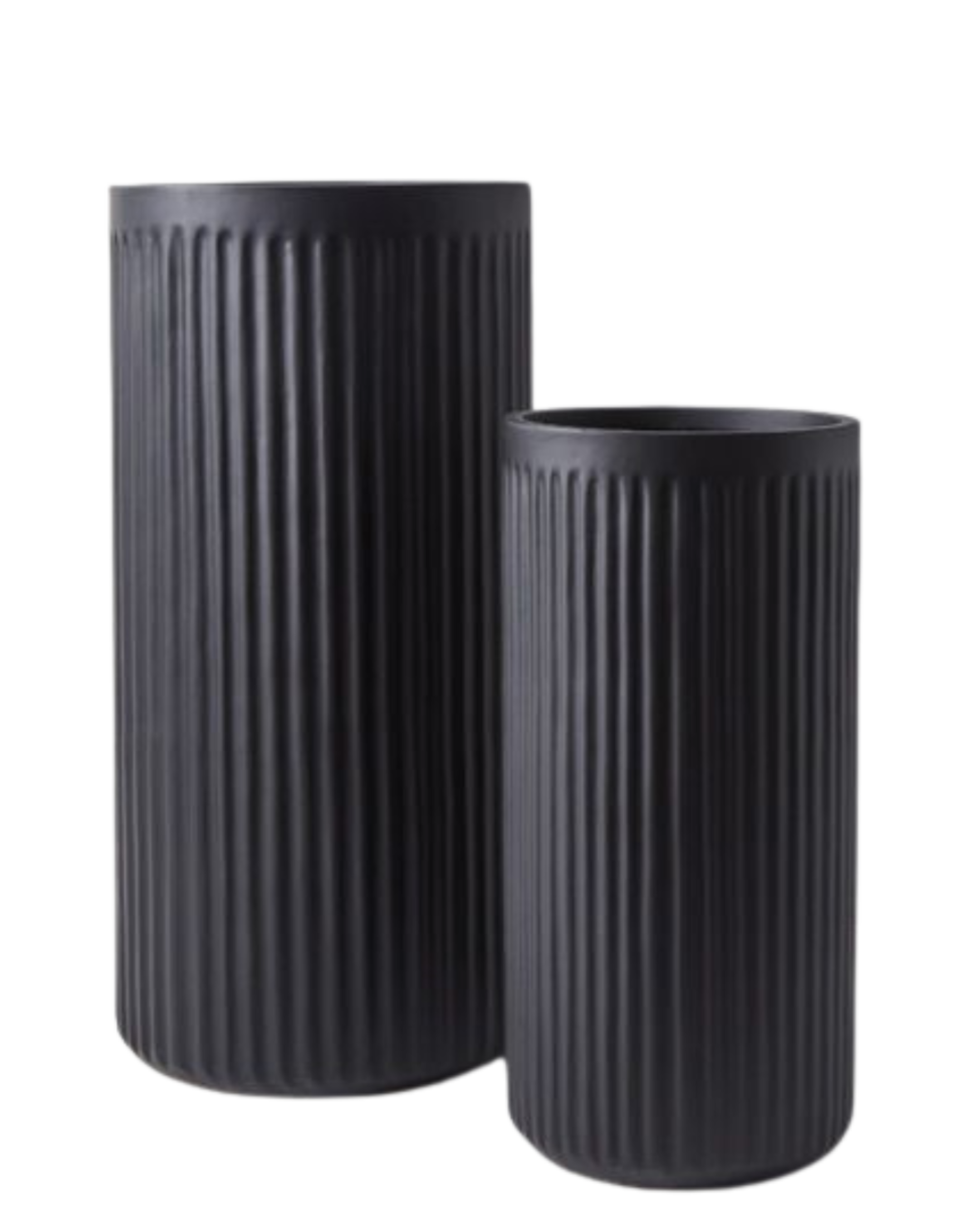 Pleat Pot Tall Cylinder