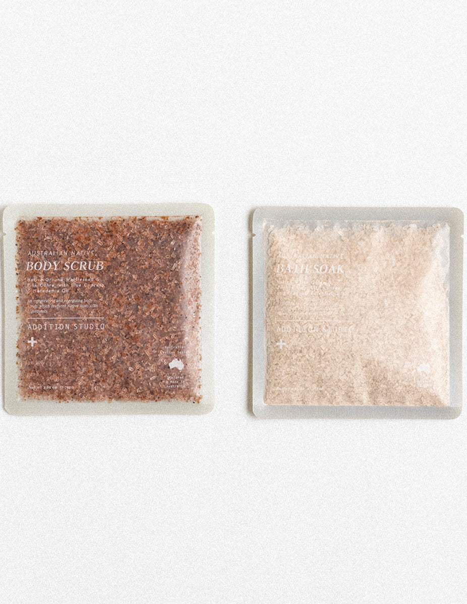 Australian Native Bath Soak and Scrub Pack